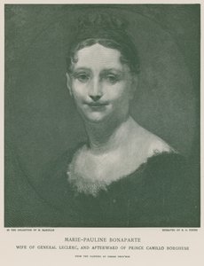 Marie-Pauline Bonaparte door Pierre Paul Prudhon