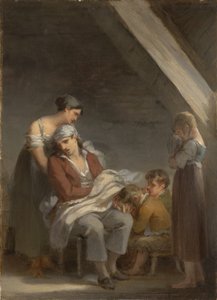 Een Familie in Rouw door Pierre Paul Prudhon
