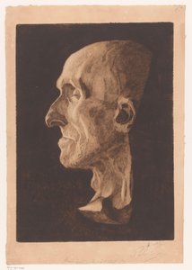 Dodenmasker van Antonio Canova