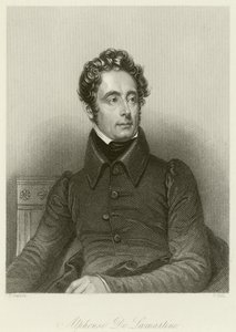 Alphonse de Lamartine door Pierre Petit
