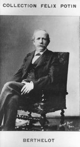 Pierre Eugene Marcellin Berthelot, Franse organische chemicus en politicus, ca. 1885