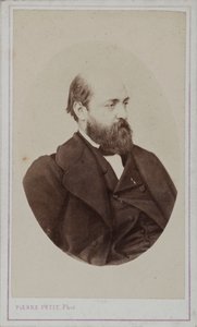 Portret van Henri Murger 1822-1861, 1861 door Pierre Petit