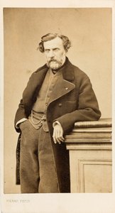 Portret van de componist Ambroise Thomas 1811-1896