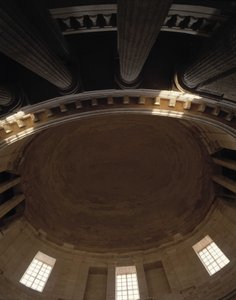 Barokke architectuur: Kapel van de Oude Charite (1679 - 1707), klooster van Marseille, door architect Pierre Puget. Interne weergave. Marseille