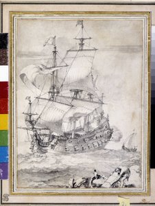Schip op zee