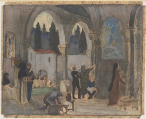 Christelijke inspiratie door Pierre Puvis de Chavannes