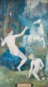 Fantasie door Pierre Puvis de Chavannes