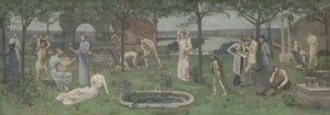 Inter artes et naturam Tussen Kunst en Natuur, ca. 1890-95