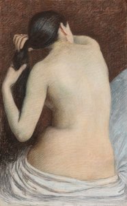 Model door Pierre Puvis de Chavannes