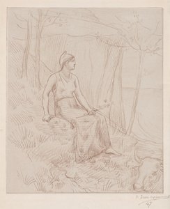 Normandië door Pierre Puvis de Chavannes