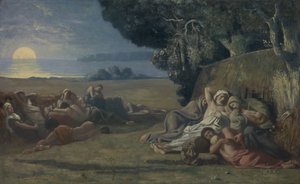 Slaap, ca. 1867-70 door Pierre Puvis de Chavannes
