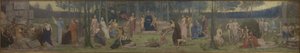 De allegorie van de Sorbonne door Pierre Puvis de Chavannes