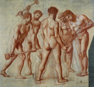 De vervalsers, studie voor 