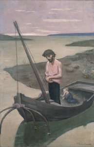 De Arme Visser door Pierre Puvis de Chavannes