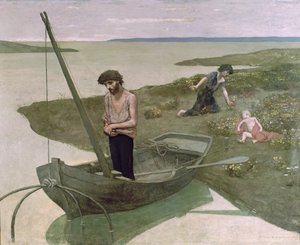 De arme visser door Pierre Puvis de Chavannes