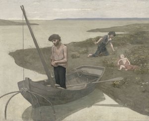 De arme visser door Pierre Puvis de Chavannes