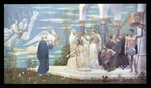 Victor HUGO - portret door Pierre Puvis de Chavannes