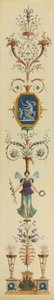 Decoratief paneel, 1790s door Pierre Rousseau