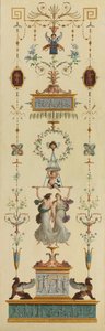 Decoratief Paneel, 1790s door Pierre Rousseau