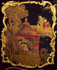 Zijpaneel van een Louis XV Commode, ca.1745