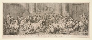 La Madeleine aux pieds de Jésus (Het banket in het huis van Simon de Farizeeër) door Pierre Subleyras