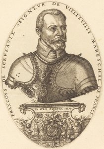Francoys de Scepeaulx door Pierre Woeiriot