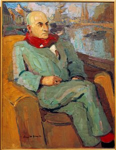 Portret van Max Jacob door Pierre de Belay