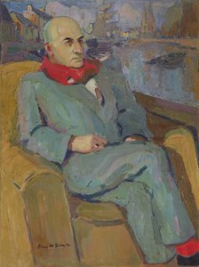 Profetisch portret van Max Jacob