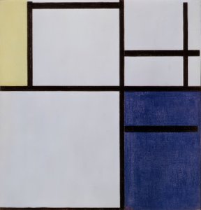 Wit, grijs, geel, blauw