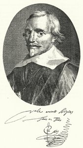 Jacob Cats, Nederlandse dichter en diplomaat (gravure)