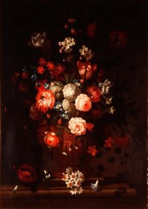 Stilleven, gemengde bloemen