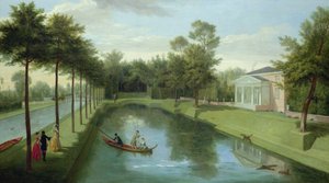 De watertuinen van Chiswick House