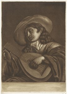 Luitspeler door Pieter Anthony Wakkerdak