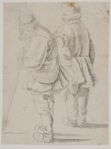 Twee boeren door Pieter Bruegel d.Æ.
