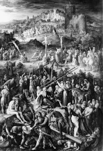 Golgotha, 1604 door Pieter Bruegel the Elder