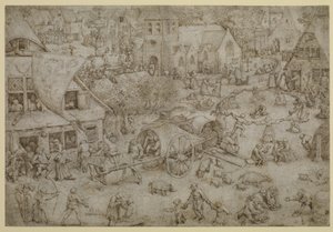 Kermis in Hoboken, 1559 door Pieter Bruegel the Elder