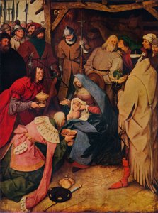 De aanbidding der koningen, 1564, 1937 door Pieter Bruegel the Elder