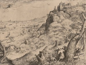 De konijnenjacht, 1560 door Pieter Bruegel the Elder