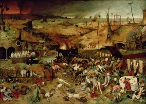 De Triomf van de Dood door Pieter Bruegel the Elder