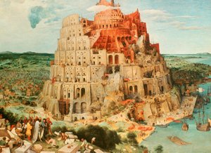 Toren van Babel, 1563 door Pieter Bruegel the Elder