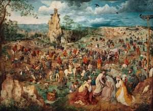 Duits: Kreuztragung Christi De processie naar Golgotha