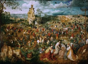 De processie naar Golgota