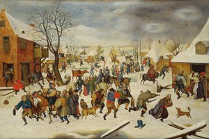 De Kindermoord (niet hetzelfde als 10020) door Pieter Brueghel the Younger
