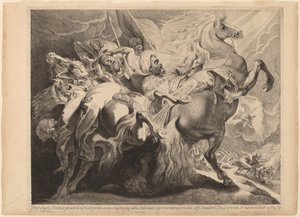 De Nederlaag van Sennacherib door Pieter Claesz Soutman after Sir Peter Paul Rubens