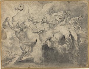 De Nederlaag van Sennacherib door Pieter Claesz Soutman and Sir Peter Paul Rubens