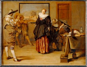 Dansles 1627 ... door Pieter Codde