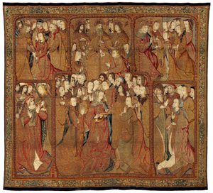 Triomfen van de Moeder Gods of Panos de Oro door Pieter Coecke van Aelst