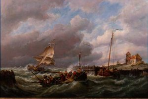 Op het Eiland Texel, Nederland