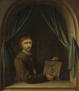 Portret van een schilder