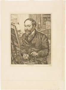 Portret van Théophile Alexandre Steinlen